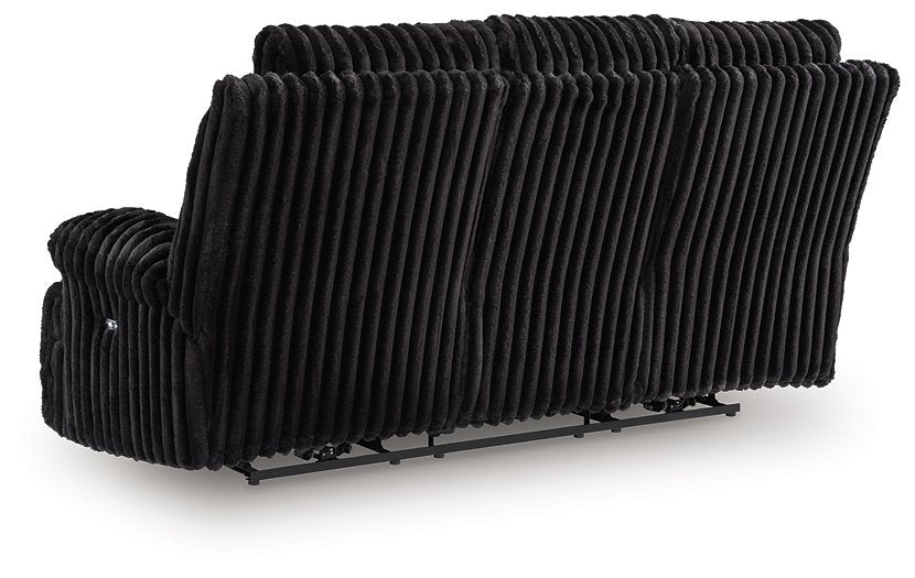 Rhine Falls Power Reclining Sofa with Drop Down Table