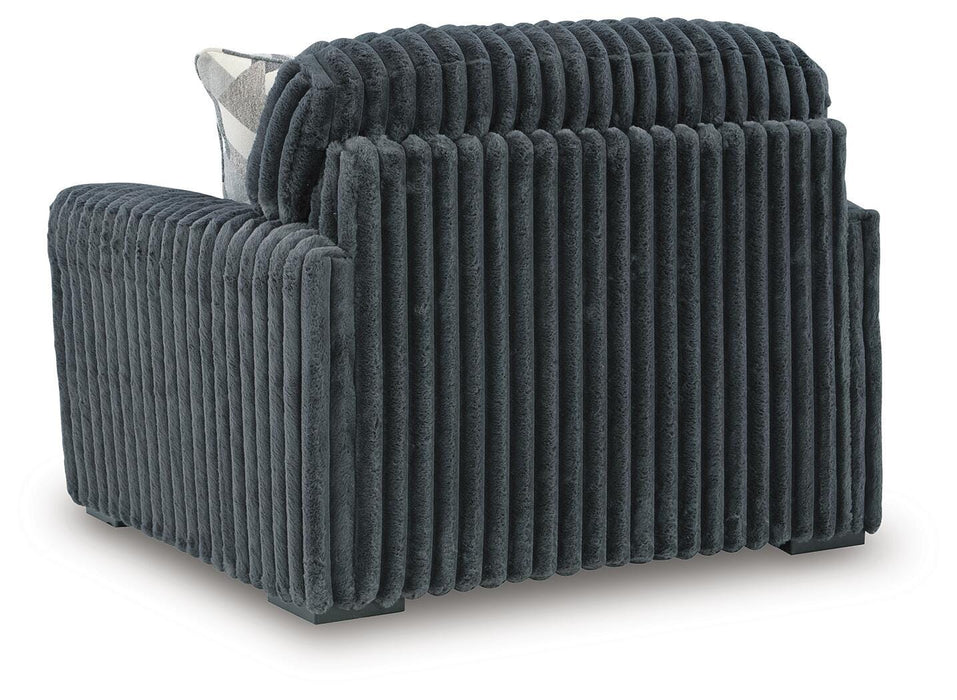 Midnight-Madness Oversized Chair