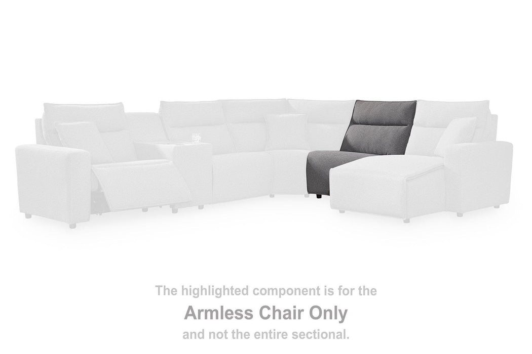 Modmax Reclining Sectional with Audio Console