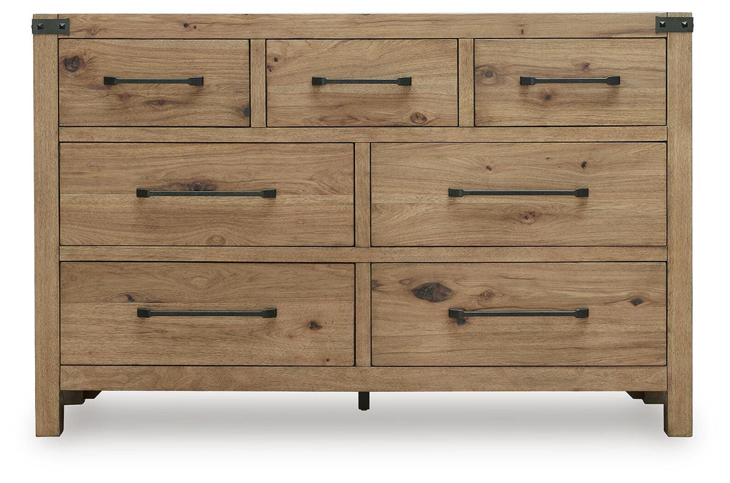 Ridgester Dresser and Mirror